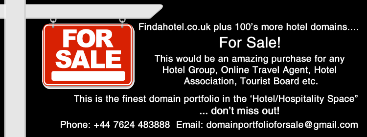 Findahotel.co.uk plus 100s more hotel domains For Sale! 